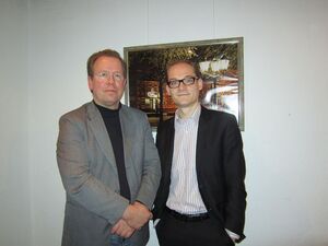 Hendrik Frydrych (rechts) und Thomas Gosmann ließen das politische Jahr Revue passieren