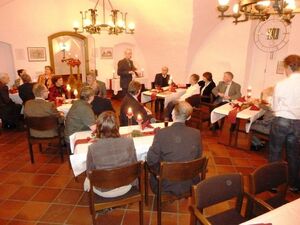 Empfang im Gewölbekeller des Alten Klosters